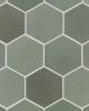 Celine Sage Glazed Porcelain Tile 4.5
