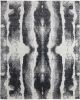 Coda 8930F Black/White Area Rug