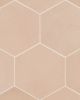 Makoto Momoiro Blush Glazed Porcelain Tile 10