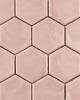 Artistic Reflections Rose Glossy Glazed Ceramic 3X3 Glossy Tile