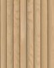 Acoustic Reeded Wood Slat Wall Panel Natural