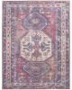 New Concept Washables SR105 Red Navy Area Rug
