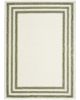 Pacific Shag PCS03 Ivory Green Area Rug