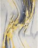Prismatic PRS24 Grey Gold Area Rug