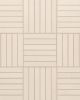 Sahara White Matte Glazed Porcelain 5/8