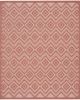 Versatile NRV01 Coral Orange Area Rug