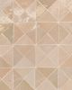 Zagora Ivoire Glossy Glazed Ceramic Triangle Mosaic Tile