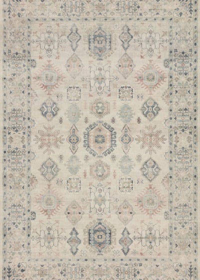 Hathaway HTH-04 Beige/Multi Area Rug