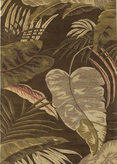 Havana 2615 Mocha Rainforest Area Rug