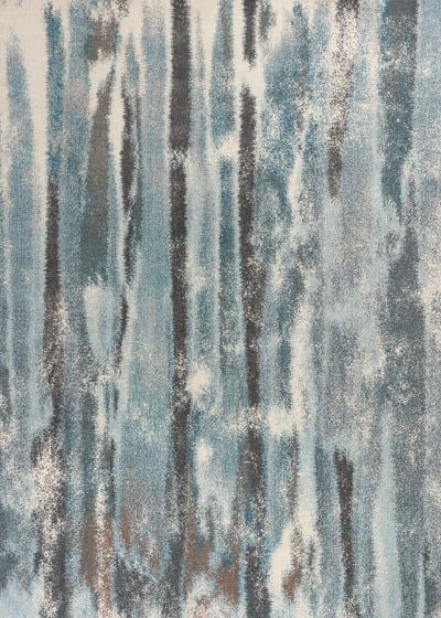 Illusions 6211 Teal Area Rug