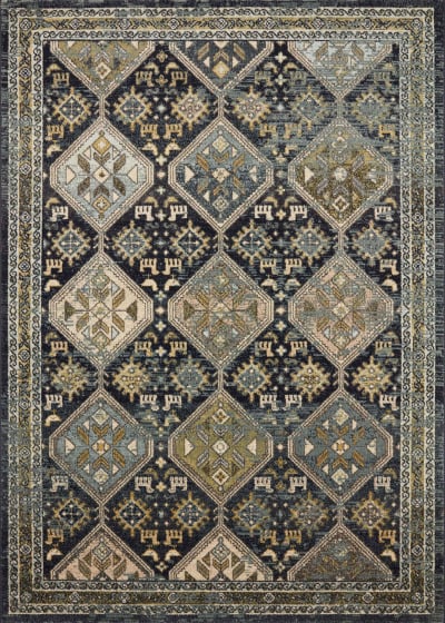 Jocelyn JOC-02 Navy/Blue Area Rug