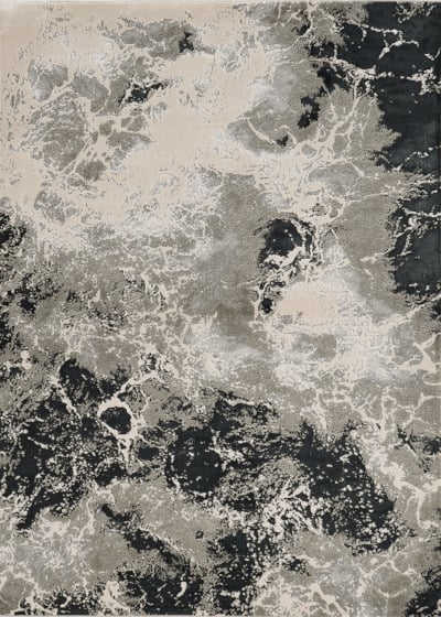Luna 7120 Silver Nightscape Area Rug