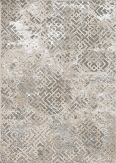 Luna 7124 Sand Silver Dimensions Area Rug