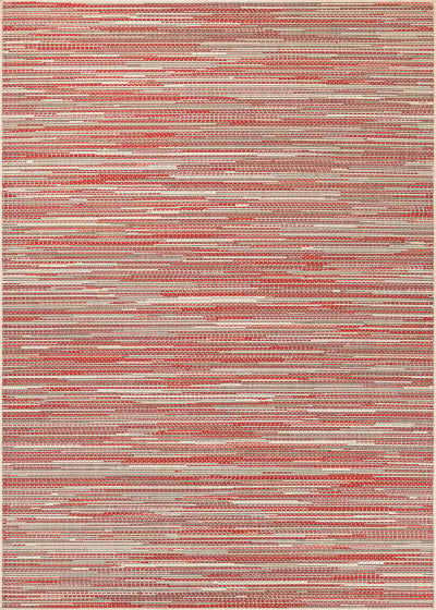 Monaco Alassio Sand/Maroon Rug