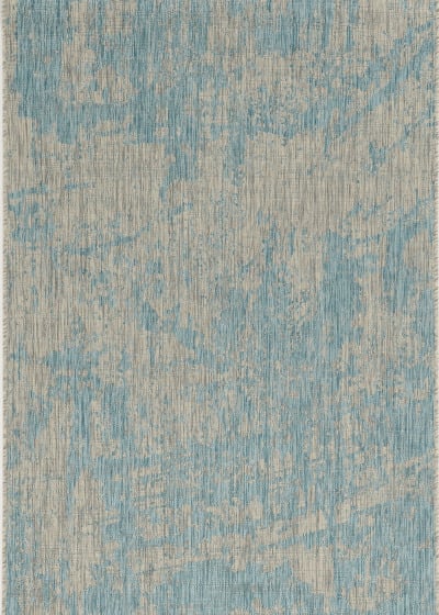 Provo 5759 Teal Strokes Area Rug