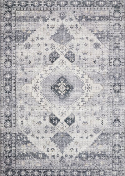 Skye SKY-02 Silver/Grey Area Rug