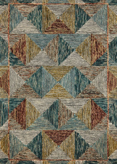 Spectrum SPE-01 Lagoon/Spice Area Rug