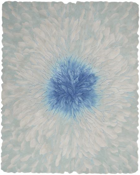Prismatic PRS39 Blue Area Rug