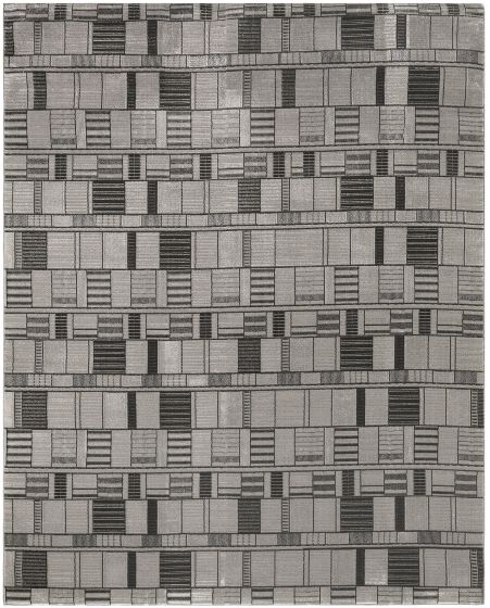 Nordic NRC04 Black Grey Area Rug