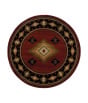 Hudson 87k Red/Green Area Rug