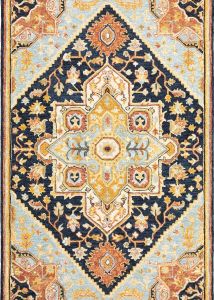 Alfresco 28408 Navy/Rust Area Rug
