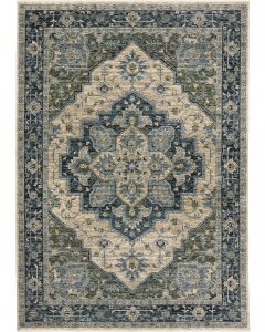 Aberdeen 51g Blue/Beige Area Rug