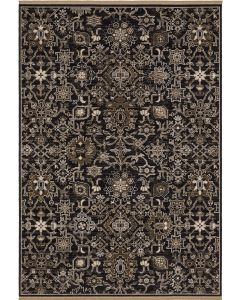 Acacia ACA05 Black Area Rug