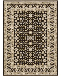 Acacia ACA10 Black Area Rug