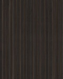 Acoustic Wood Slat Wall Panel Umber