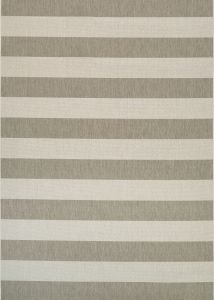 Afuera Yacht Club Tan/Ivory Area Rug
