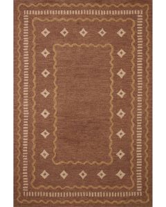 Alfie ALF-03 Clay/Spice Area Rug