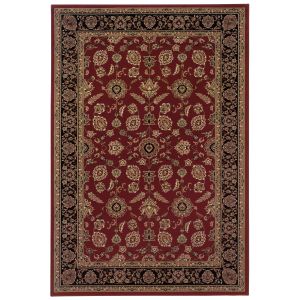 Ariana 271c Red/Black Area Rug