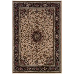 Ariana 95i Ivory/Black Area Rug
