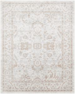 Astra Machine Washable ASW20 Grey Area Rug