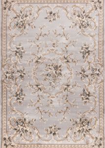 Avalon 5604 Light Grey Aubusson Area Rug
