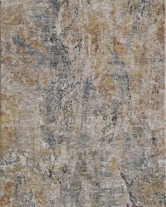 Avani Blue/Spice Barcelona Area Rug