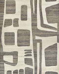 Banquo Mercutio Coffee Ivory Area Rug