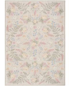 Botanical Washables BOT02 Beige Multicolor Area Rug