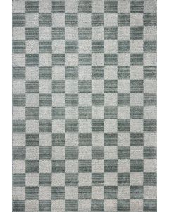 Calvin CLV-01 Blue/Ivory Area Rug