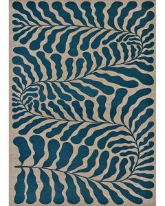 Castille Fiore Petrol Area Rug