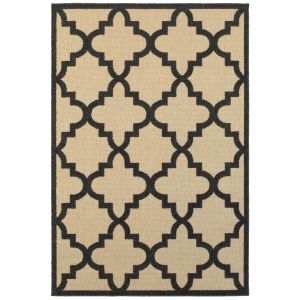 Cayman 660n Sand/Charcoal Area Rug
