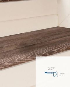 Coretec Flush Stair Nose Trim Piece