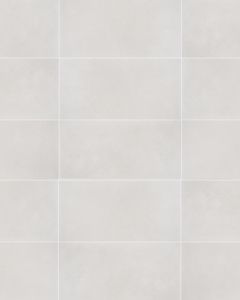 Fab-Crete White 12x24 Porcelain Tile