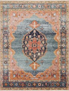 Graham GRA-02 Blue/Sunrise Area Rug