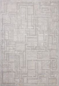 Hollis HOL-01 Grey/Ivory Area Rug