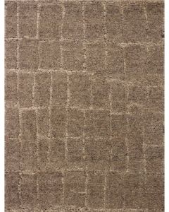 Hughes HUS-01 Taupe Area Rug