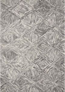 Interlock ITL01 Charcoal Area Rug