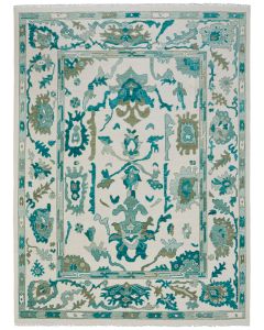 Karina 69G7F Green/Ivory Area Rug