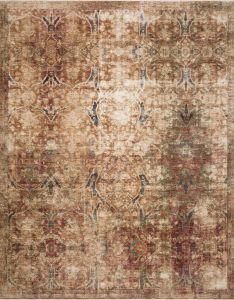 Kennedy KEN-02 Rust/Multi Area Rug
