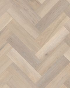 Korlok Select Texas White Ash Herringbone Luxury Vinyl